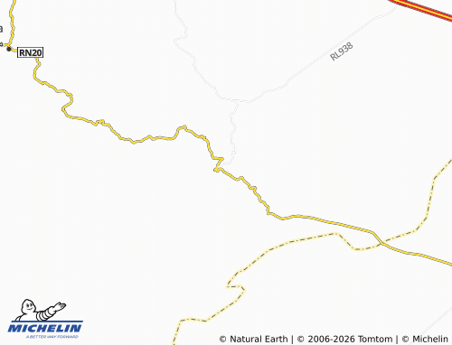 Carte MICHELIN Toujane - ViaMichelin