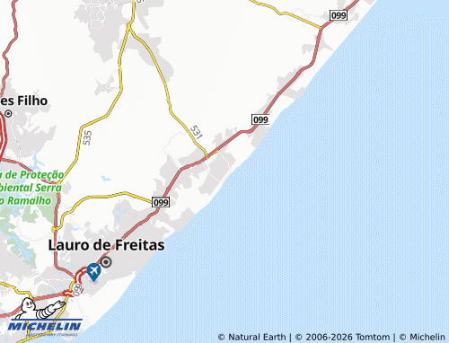 Mapa MICHELIN Jauá - ViaMichelin