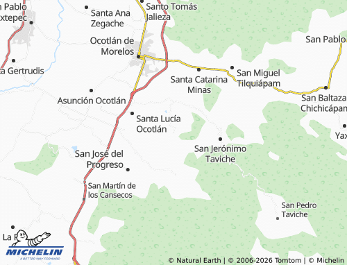 MICHELIN Práxedis de Guerrero map - ViaMichelin
