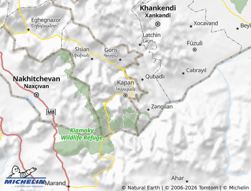 Mappa MICHELIN Tsghuk - ViaMichelin