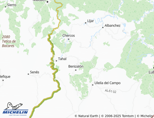 MICHELIN Benitagla map - ViaMichelin