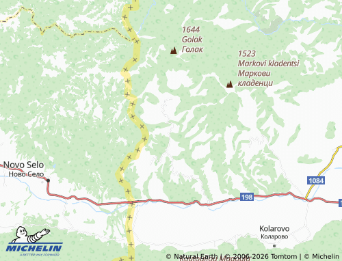 MICHELIN Gega map - ViaMichelin