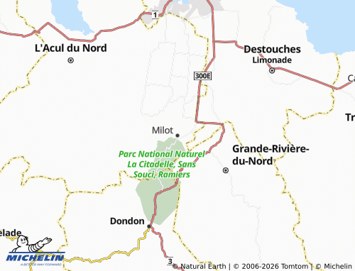 Mappa MICHELIN Milot - ViaMichelin