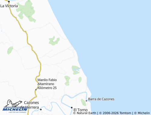 Mapa MICHELIN El Sacrificio - ViaMichelin