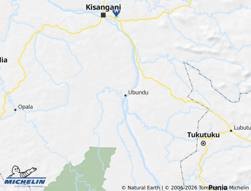 Mapa MICHELIN Ubundu - ViaMichelin