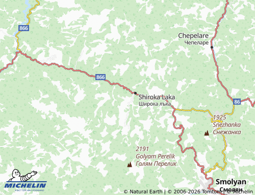 Carte MICHELIN Zaevite - ViaMichelin