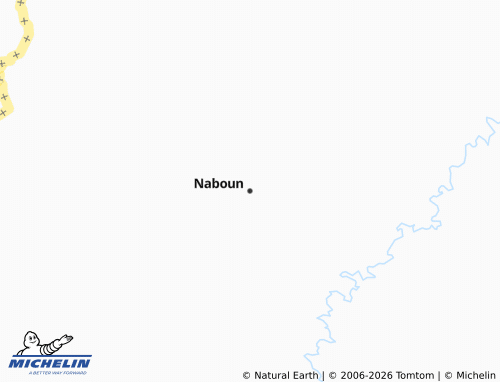 Mapa MICHELIN Naboun - ViaMichelin