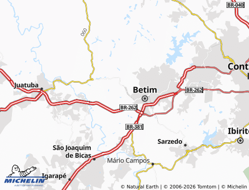 Mapa MICHELIN Cachoeira - ViaMichelin