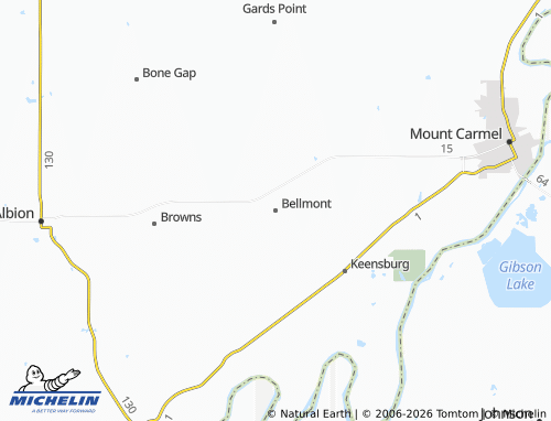 Mappa MICHELIN Bellmont - ViaMichelin