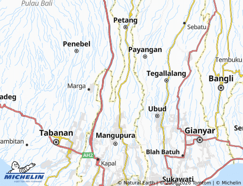 Mapa MICHELIN Sangeh - ViaMichelin