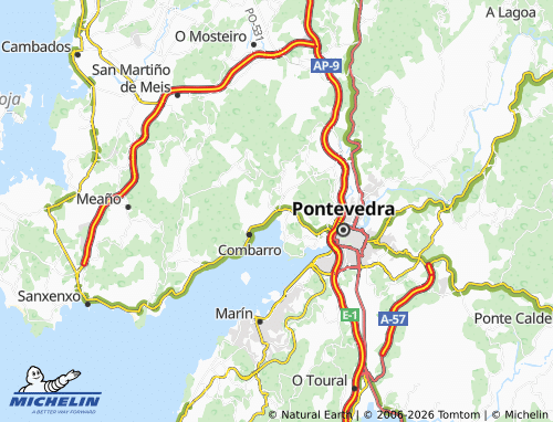 MICHELIN-Landkarte Seara do Río - ViaMichelin