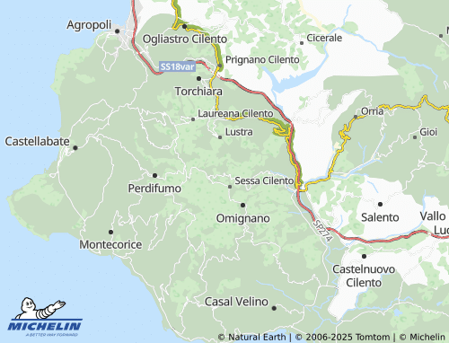 Mapa MICHELIN Valle - ViaMichelin