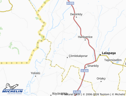 Mappa MICHELIN Yünlüce - ViaMichelin
