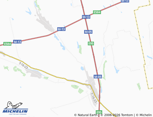 Mapa MICHELIN Kozachyi Yar - ViaMichelin