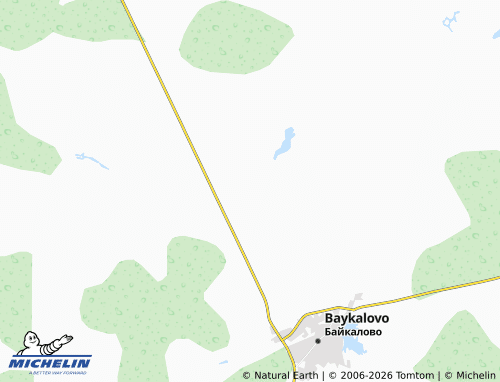 MICHELIN-Landkarte Lyubina - ViaMichelin