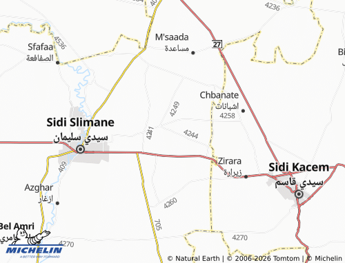 MICHELIN Awlad Bin Hammadi map - ViaMichelin