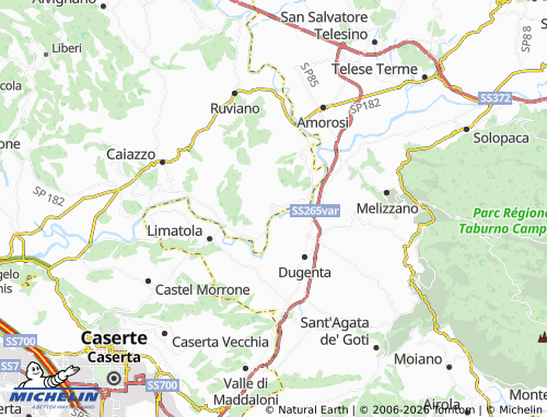 MICHELIN Squille map - ViaMichelin