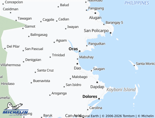 MICHELIN Mabuhay map - ViaMichelin