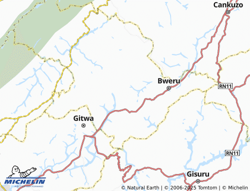 MICHELIN Murindwe map - ViaMichelin