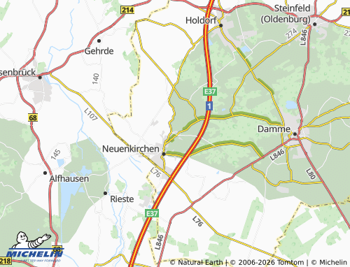MICHELIN Wittenberg map - ViaMichelin