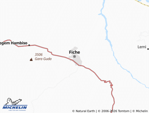 Mapa MICHELIN Fiche - ViaMichelin