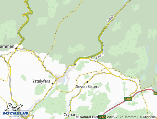 Mappa MICHELIN Caer-Lan - ViaMichelin