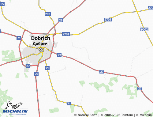 MICHELIN Primortsi map - ViaMichelin