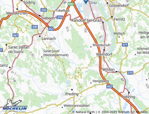 MICHELIN-Landkarte Zwaring - ViaMichelin