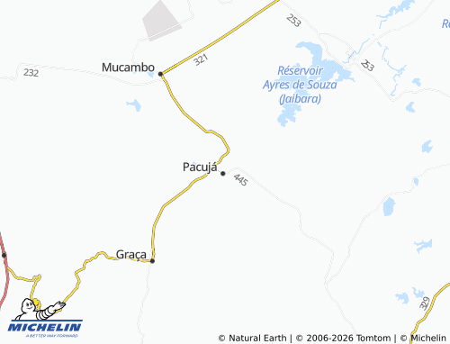 Mapa MICHELIN Centro - ViaMichelin
