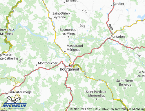 Carte MICHELIN La Chaume - ViaMichelin