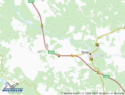 MICHELIN Tade map - ViaMichelin