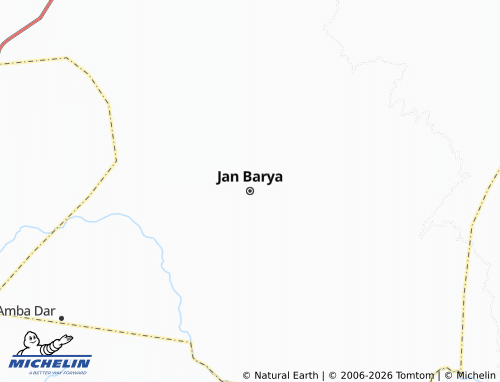 Mappa MICHELIN Jan Barya - ViaMichelin
