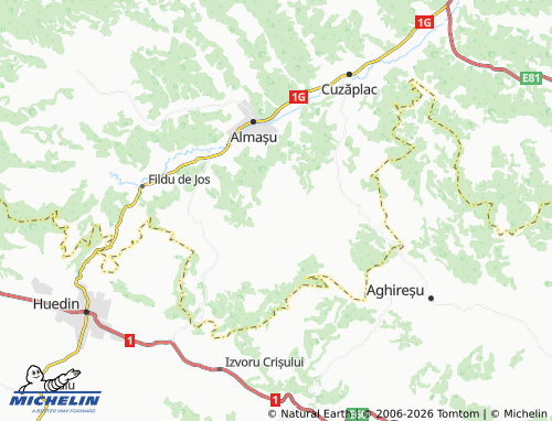 MICHELIN Petrinzel map - ViaMichelin