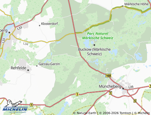 MICHELIN Bergschäferei map - ViaMichelin