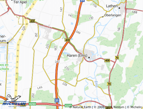Carte MICHELIN Dankern - ViaMichelin