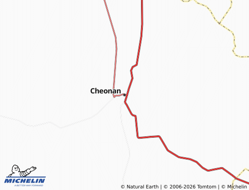 Mappa MICHELIN Cheonan - ViaMichelin