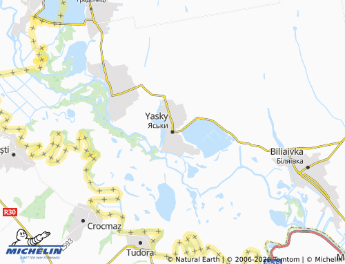 Mapa MICHELIN Yasky - ViaMichelin