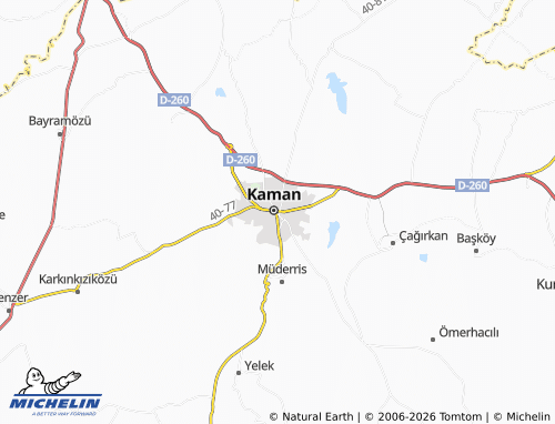 MICHELIN Cuma map - ViaMichelin
