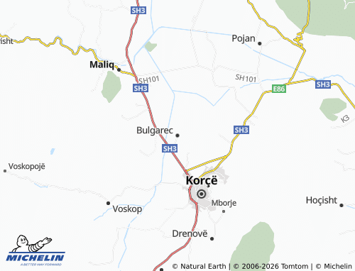 Mappa MICHELIN Bulgarec - ViaMichelin