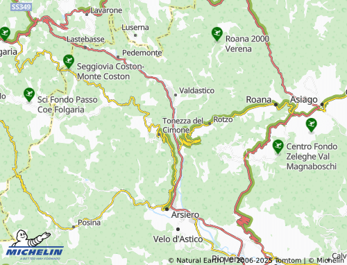 Mapa MICHELIN Forni - ViaMichelin