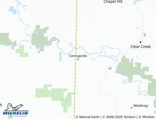 Carte MICHELIN Cerrogordo - ViaMichelin