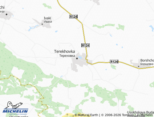 MICHELIN Terekhovka map - ViaMichelin