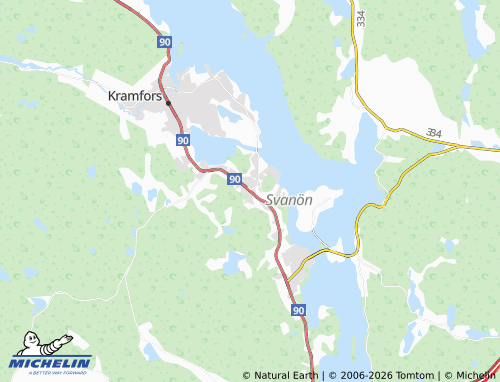 MICHELIN Frånö map - ViaMichelin