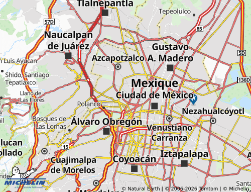 Kaart MICHELIN Anáhuac - ViaMichelin