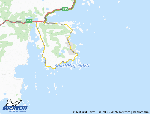 Mapa MICHELIN Buøya - ViaMichelin