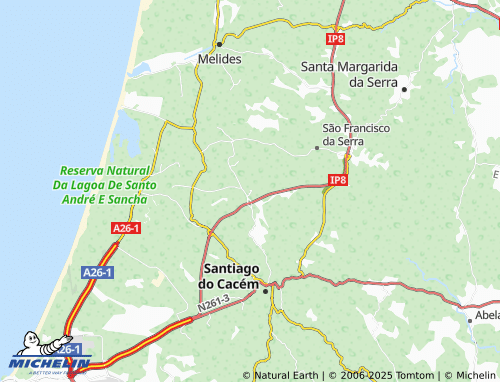 Carte MICHELIN Bairrada - ViaMichelin