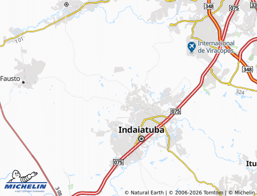 Mapa MICHELIN Chácara Belvedere - ViaMichelin