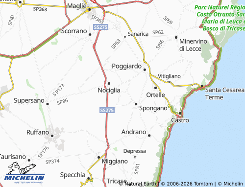 Mapa MICHELIN Surano - ViaMichelin