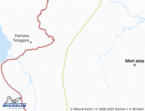 MICHELIN Saemba map - ViaMichelin