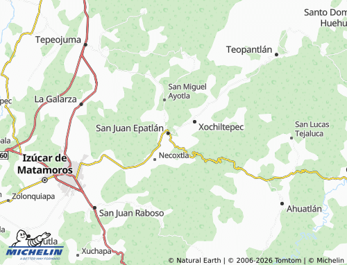 MICHELIN-Landkarte La Cruz - ViaMichelin